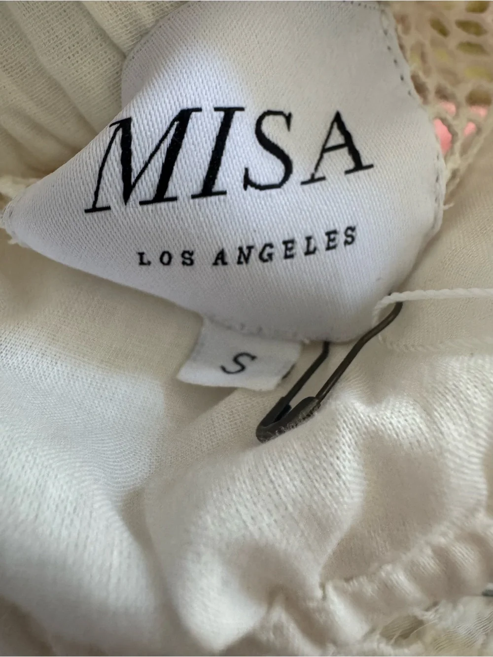 Misa Los Angeles Crochet Lace Midi Skirt - NWT - Small - Picture 6 of 6
